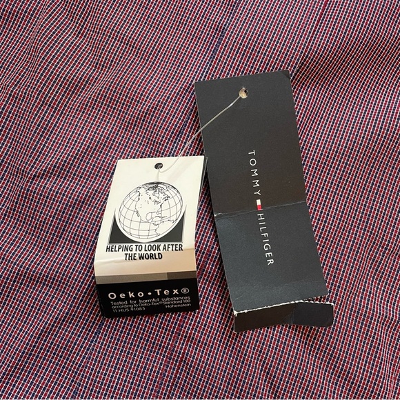 Tommy Hilfiger Men’s Long Sleeve Button Down Shirt Size Size 17.5 / 34-35 - Picture 4 of 15